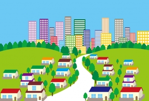 岡山市北区野田一丁目の土地の土地最新販売事例と暮らし