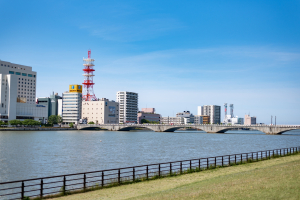 鳥取市卯垣五丁目の土地と街のご紹介